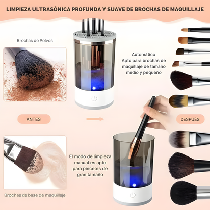 Limpiador Eléctrico de Brochas de Maquillaje